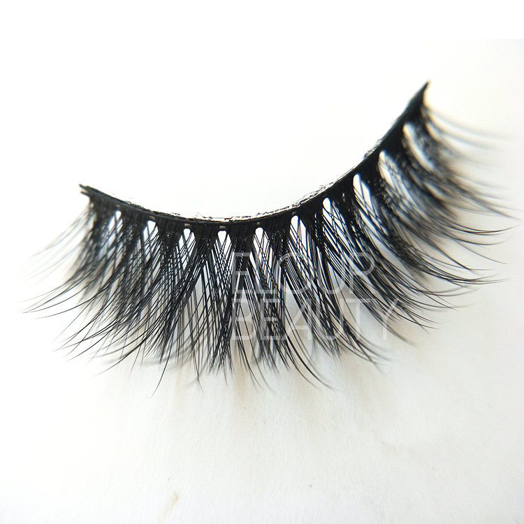 Best 3D mink faux lashes custom package wholesale ED41